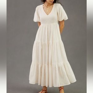 MOTHER eyelet cream maxi